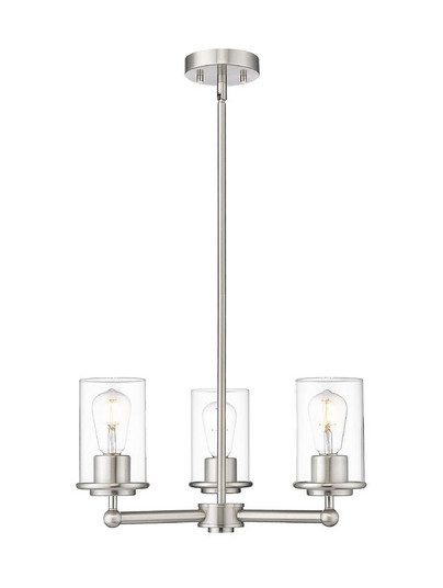 Thayer Three Light Chandelier in Brushed Nickel (224|7423BN)
