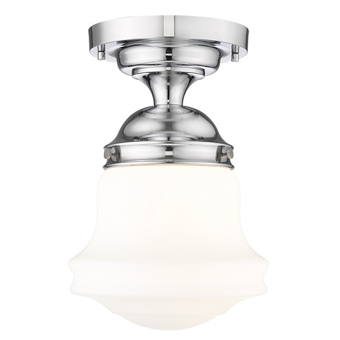 Vaughn One Light Flush Mount in Chrome (224|735F10CH)