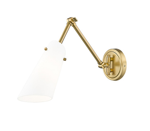 Julia One Light Wall Sconce in Modern Gold (224|350SMGLD)