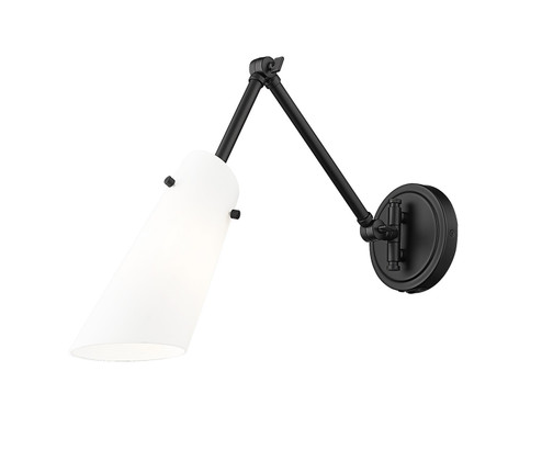 Julia One Light Wall Sconce in Matte Black (224|350SMB)