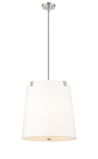 Weston Five Light Pendant in Brushed Nickel (224|3501P18BN)