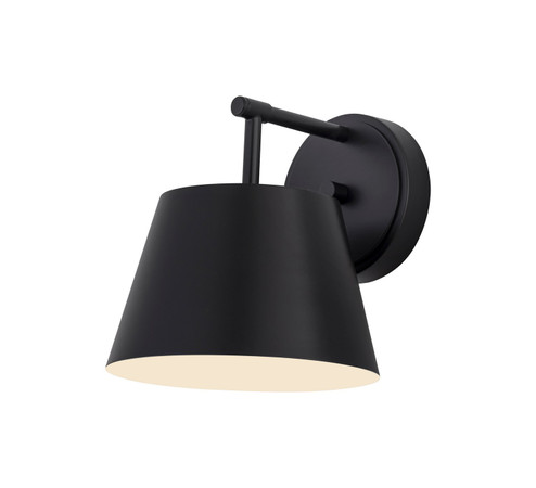 Lilly One Light Wall Sconce in Matte Black (224|23071SMB)