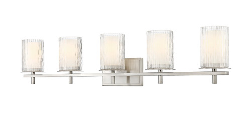 Grayson Five Light Vanity in Brushed Nickel (224|19495VBN)