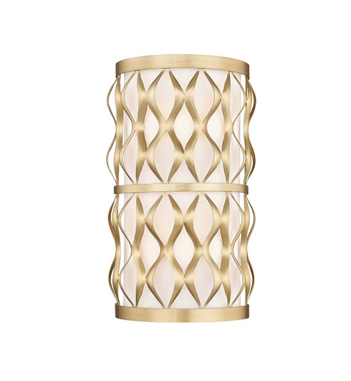 Harden Two Light Wall Sconce in Modern Gold (224|19482SMGLD)