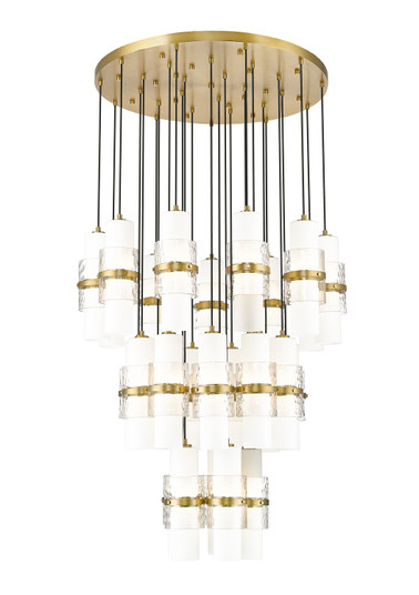 Cayden 27 Light Chandelier in Modern Gold (224|1946P27RMGLD)