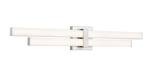 Zane LED Vanity in Brushed Nickel (224|100832WBNLED)