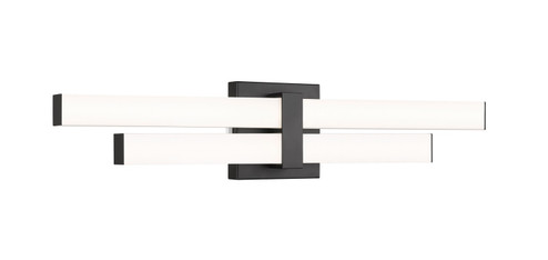Zane LED Vanity in Matte Black (224|100825WMBLED)