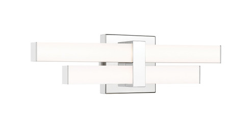 Zane LED Vanity in Chrome (224|100818WCHLED)