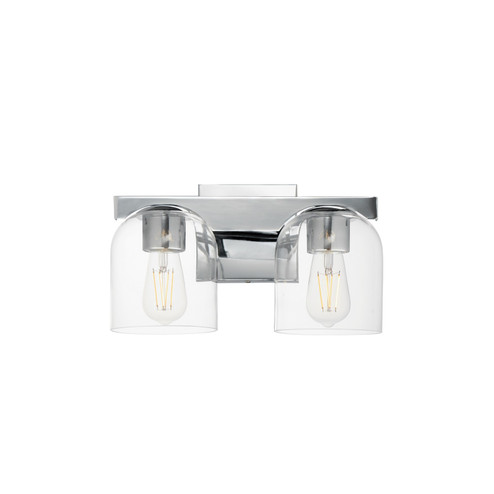 Scoop Two Light Bath Vanity in Polished Chrome (16|21232CLPC)