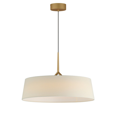 Paramount LED Pendant in Natural Aged Brass (16|10336OFNAB)