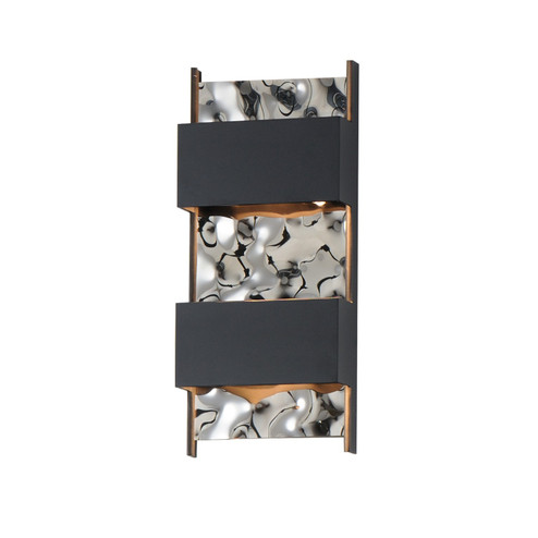 Coulee LED Outdoor Wall Sconce in Black (86|E30262125BK)