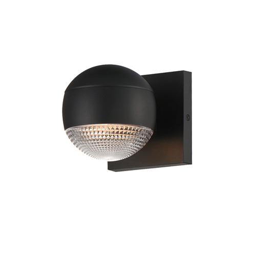Modular LED Outdoor Wall Sconce in Black (86|E30163126BK)