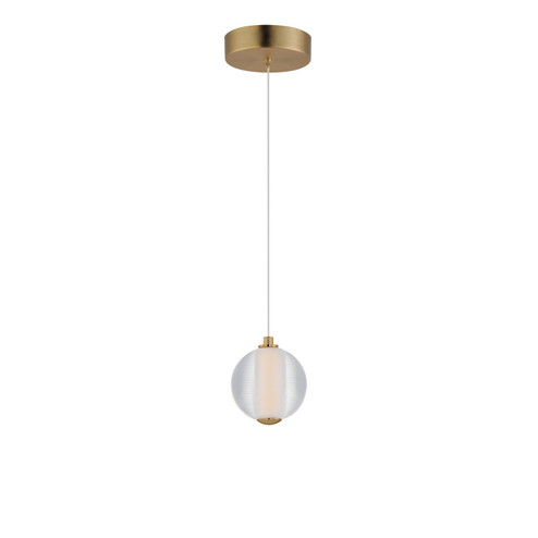 Rhythm LED Pendant in Gold (86|E24641144GLD)