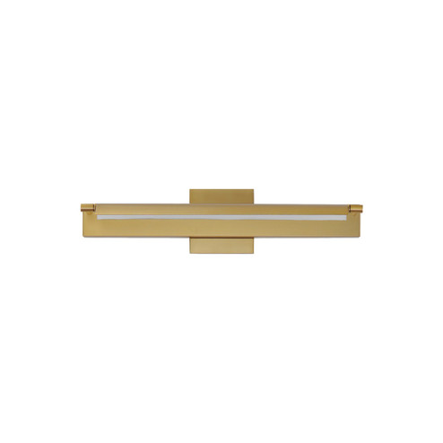 Bookkeeper LED Wall Sconce in Natural Aged Brass (86|E21392NAB)