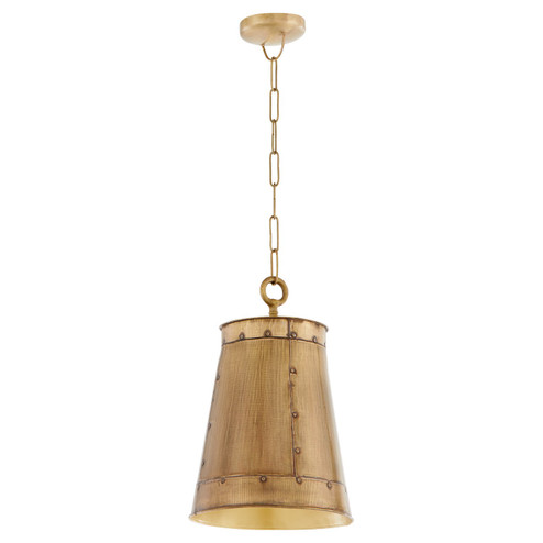 Artisan One Light Pendant in Artisan Brass (19|87175)