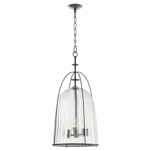 Alice Three Light Pendant in Matte Black (19|864359)