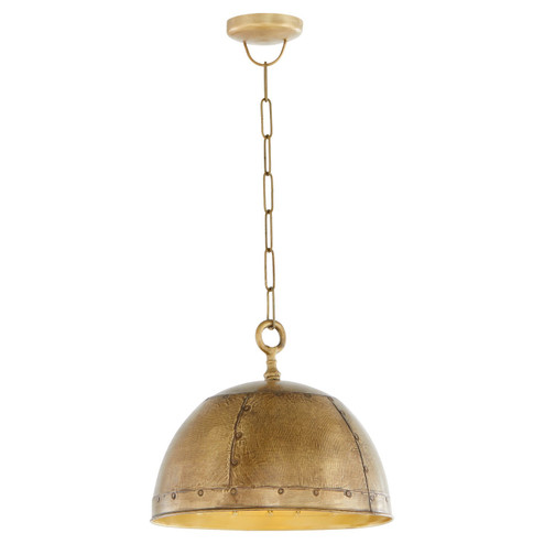 Artisan One Light Pendant in Artisan Brass (19|85175)