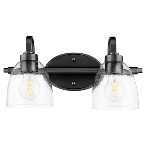 Reyes Two Light Vanity in Textured Black (19|5060269)