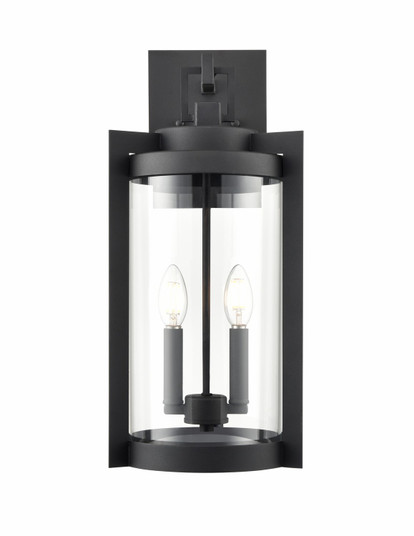 Ellway Two Light Outdoor Wall Sconce in Textured Black (59|91522TBK)
