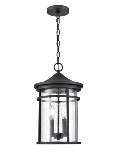 Namath Two Light Outdoor Hanging Lantern in Textured Black (59|91342TBK)