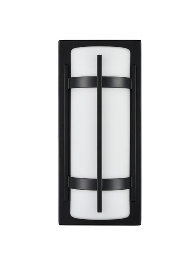 LED Outdoor Wall Sconce in Powder Coated Black (59|76001PBK)