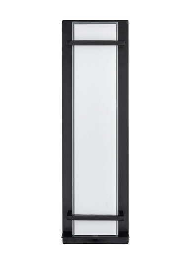 LED Outdoor Wall Sconce in Powder Coated Black (59|75201PBK)