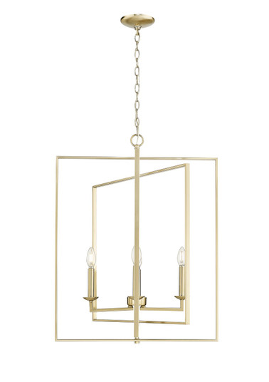 Nellis Four Light Pendant in Modern Gold (59|3232MG)