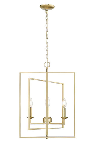 Nellis Four Light Pendant in Modern Gold (59|3231MG)