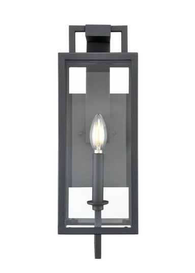 Lamont One Light Outdoor Wall Sconce in Textured Black (59|280001TBK)