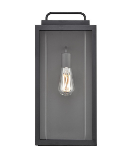 Gallatin One Light Outdoor Wall Sconce in Textured Black (59|260101TBK)