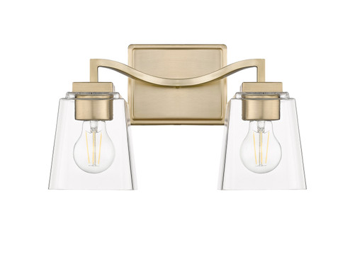 Avenna Two Light Vanity in Modern Gold (59|24002MG)