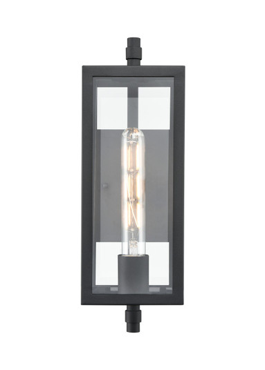 Messi One Light Outdoor Wall Sconce in Textured Black (59|230001TBK)