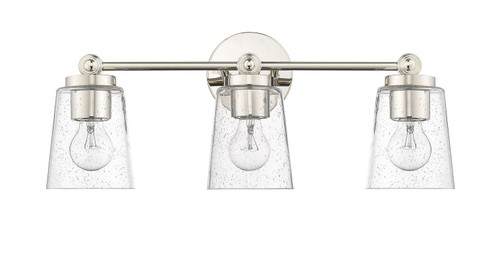 Lauryn Three Light Vanity in Polished Nickel (59|22003PN)