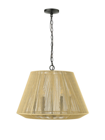 Sterling Six Light Pendant in Matte Black (59|20606MB)