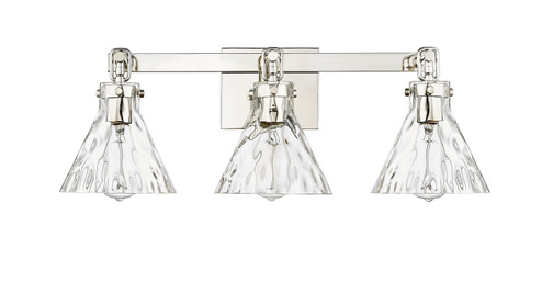 Barlon Three Light Vanity in Polished Nickel (59|20003PN)