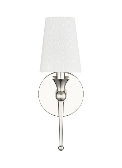 One Light Wall Sconce in Polished Nickel (59|17101PN)