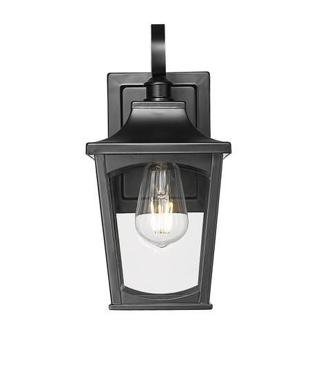 Curry One Light Outdoor Wall Sconce in Powder Coated Black (59|10901PBK)