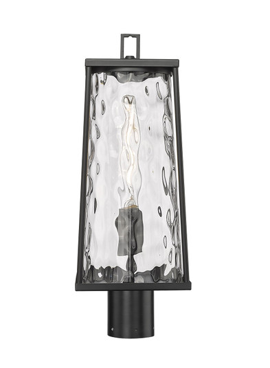 Dutton One Light Outdoor Post Lantern in Powder Coated Black (59|10631PBK)