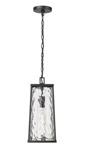 Dutton One Light Outdoor Hanging Lantern in Powder Coated Black (59|10621PBK)