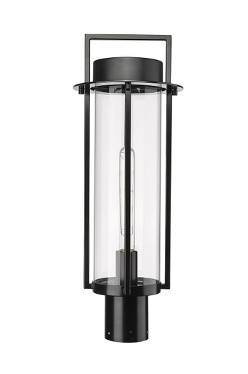 Russell One Light Outdoor Post Lantern in Powder Coated Black (59|10531PBK)