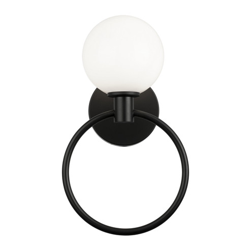 Averley One Light Wall Sconce in Black (423|W71301BKOP) Averley One Light Wall Sconce in Black (423|W71301BKOP)