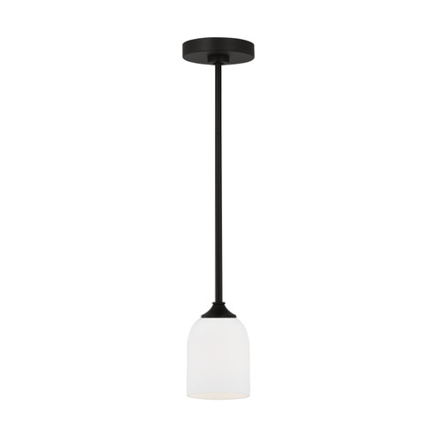 Emile One Light Mini Pendant in Midnight Black (1|GLP1021MBK)