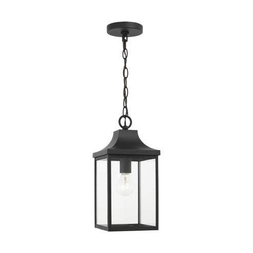 Say brook One Light Pendant in Textured Black (1|GLO1041TXB)