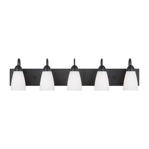 Seville Five Light Wall / Bath in Midnight Black (1|4420205112)