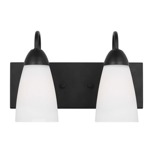 Seville Two Light Wall / Bath in Midnight Black (1|4420202112)