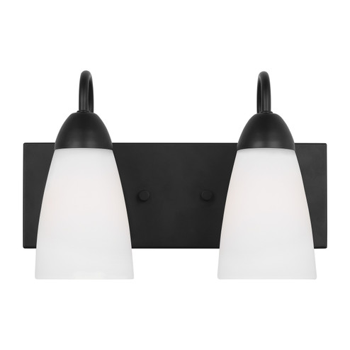 Seville Two Light Wall / Bath in Midnight Black (1|4420202112)