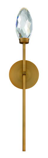 Wasp LED Wall Sconce in Aged Brass (281|WS23932AB)