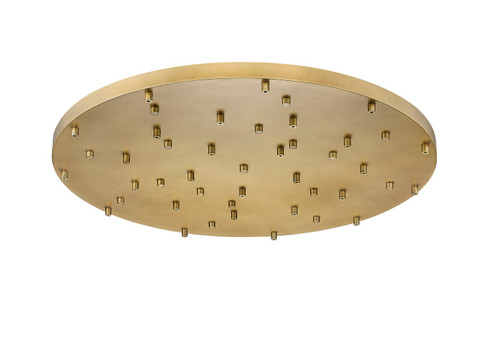 Multi Point Canopy 27 Light Ceiling Plate in Modern Gold (224|CP3627RMGLD)