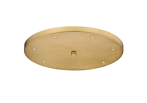 Multi Point Canopy Seven Light Ceiling Plate in Modern Gold (224|CP1807RMGLD)