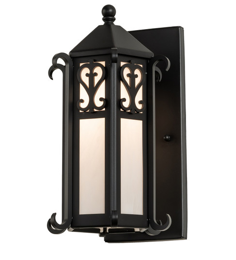 Caprice One Light Wall Sconce in Solar Black (57|265001)